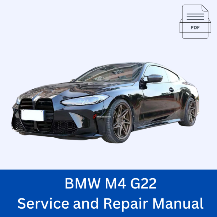 BMW M4 G22 Service and Repair Manual