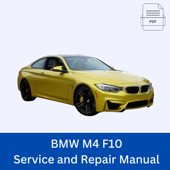 BMW M5 F10 Service and Repair Manual