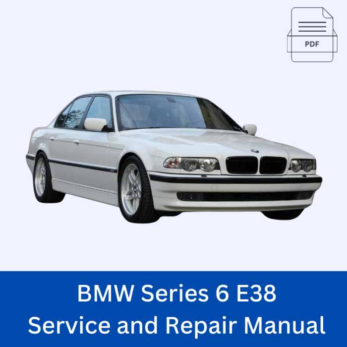 BMW Series 7 E38 Service and Repair Manual