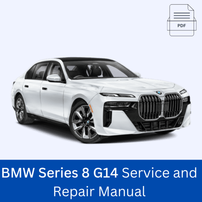 BMW Series 8 G14 Service and Repair Manual