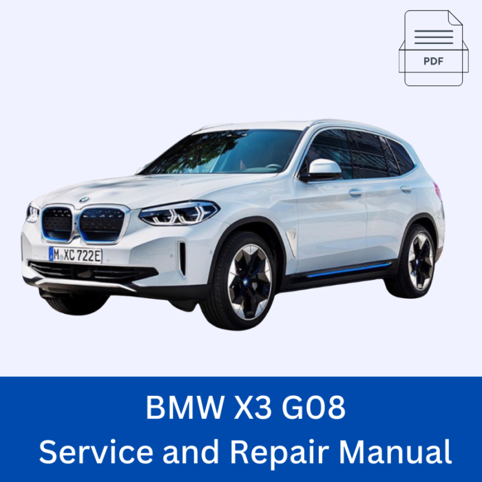 BMW X3 G08 Service and Repair Manual