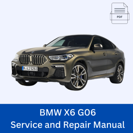 BMW X6 G06 Service and Repair Manual