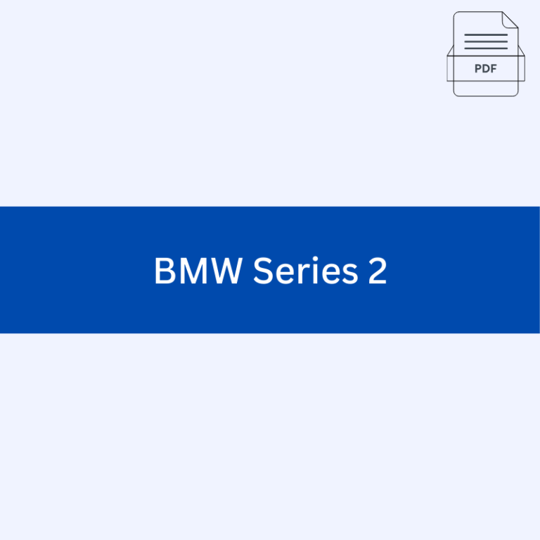 Download BMW, Rolls Royce, Mini Service and Repair Manuals
